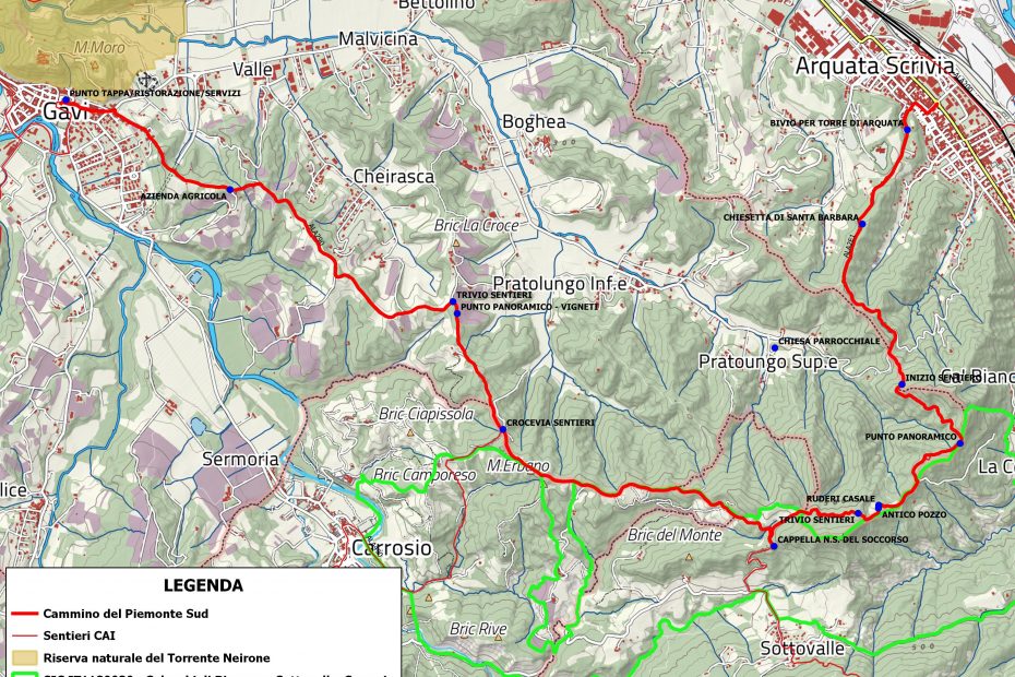 TAPPA 8 Arquata Scrivia - Gavi - MAPPA