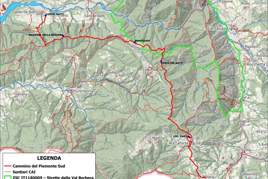 TAPPA 6 Borassi – Castel dei Ratti - MAPPA