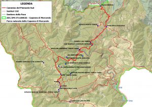 TAPPA 11 Valico Eremiti – Capanne di Marcarolo - MAPPA