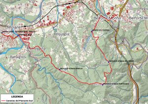 MAPPA TAPPA 13 Belforte Monferrato - Molare