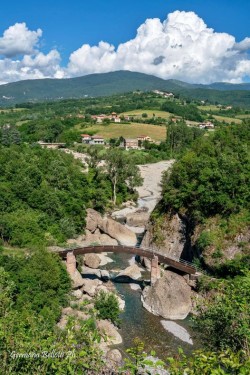 Tappa 6 Borassi - Castel De' Ratti - Le Strette del Borbera. Passerella sul torrente - Pertuso